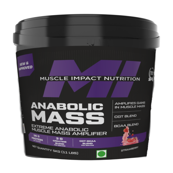 Mi Anabolic Mass Strawberry 11lb