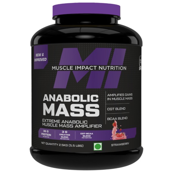 Mi Anabolic Mass Strawberry 5.5lb