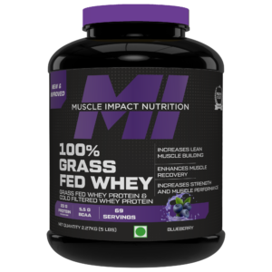 MI 100% Grass Fed Whey Blue Berry 5lbs