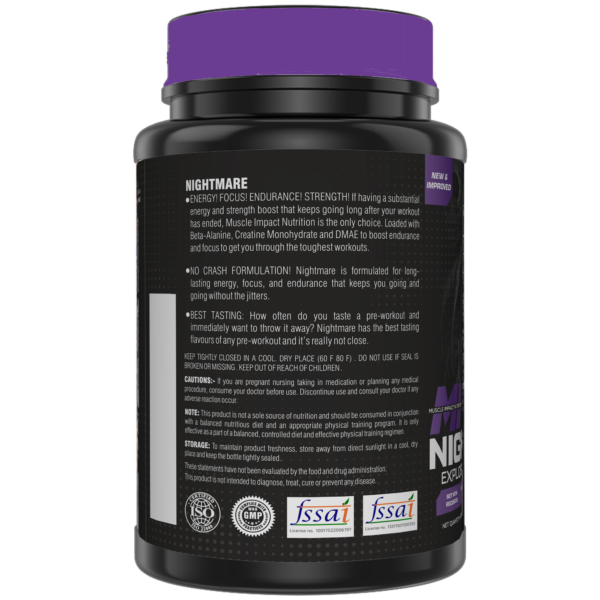 MI Nightmare Blue Raspberry 450g - Image 2